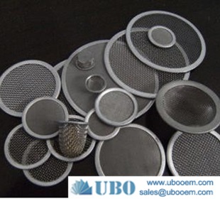 cylinder Filter Disc made from woven wire cloth